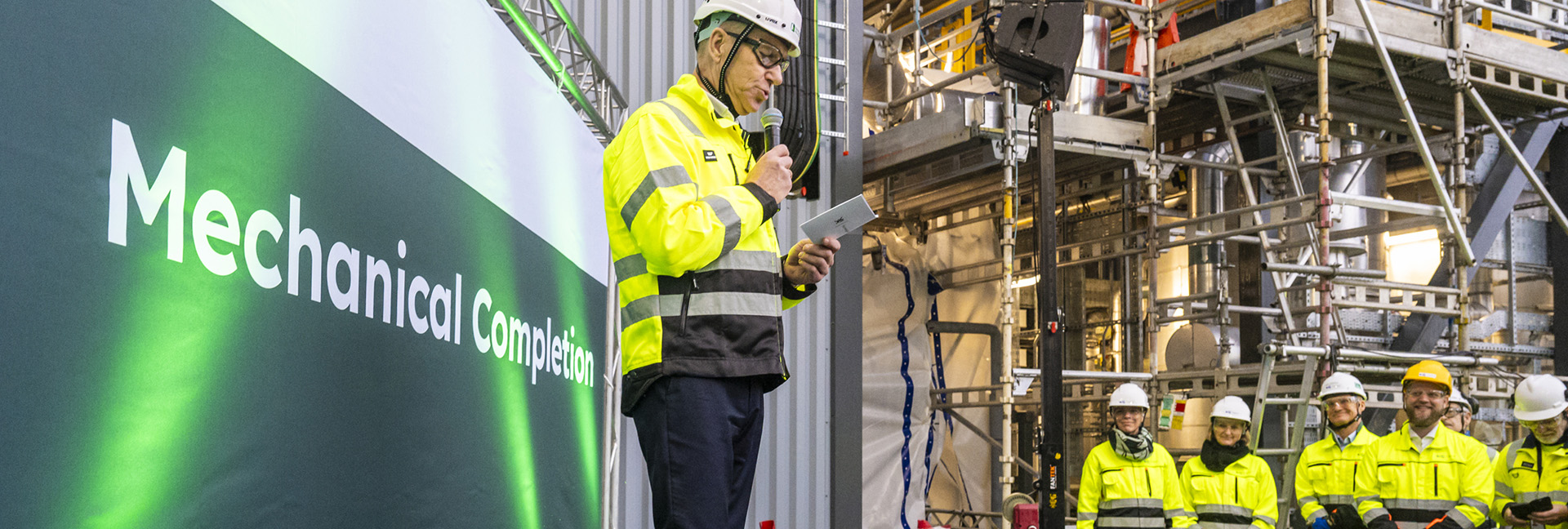 Terje Aasland speaking